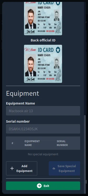 Autorización previa de visitas